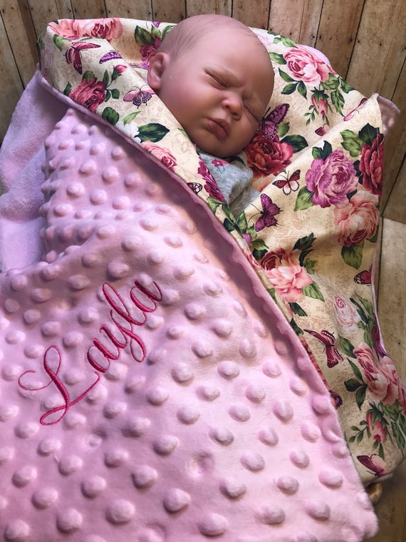 etsy custom baby blanket