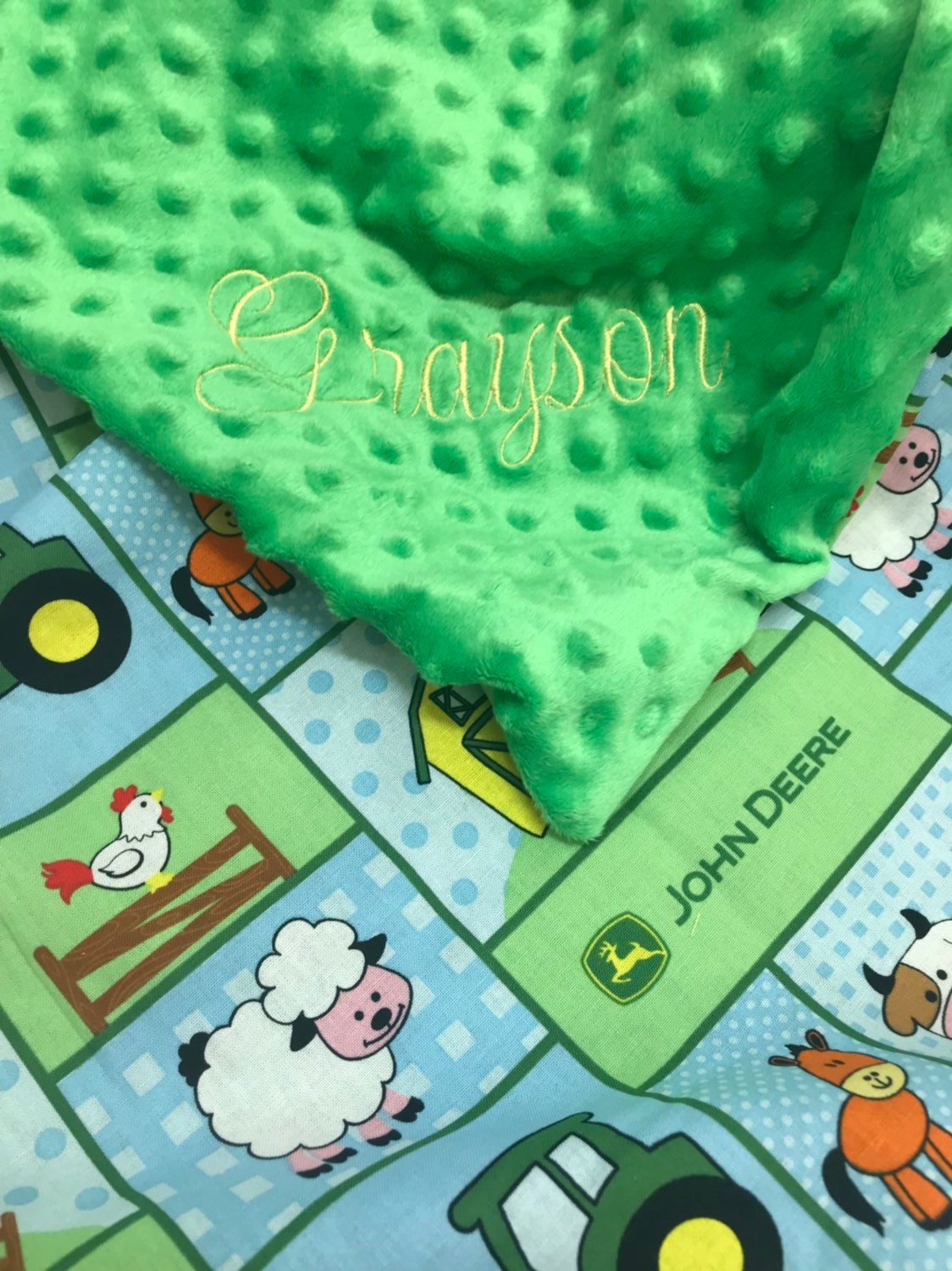 Personalized Minky Baby Blanket Blanket with Name Baby Etsy