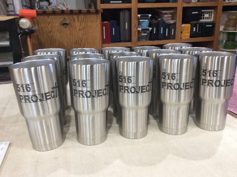 Bulk Custom Laser Engraved RTIC Tumblers Etsy