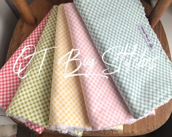 Shabby Chic Amberley Triple Layer Diagonal Gingham Cotton Chenille Burp Cloths,Handmade Gift, Sold Individually,Ready to Ship,Out Of Print
