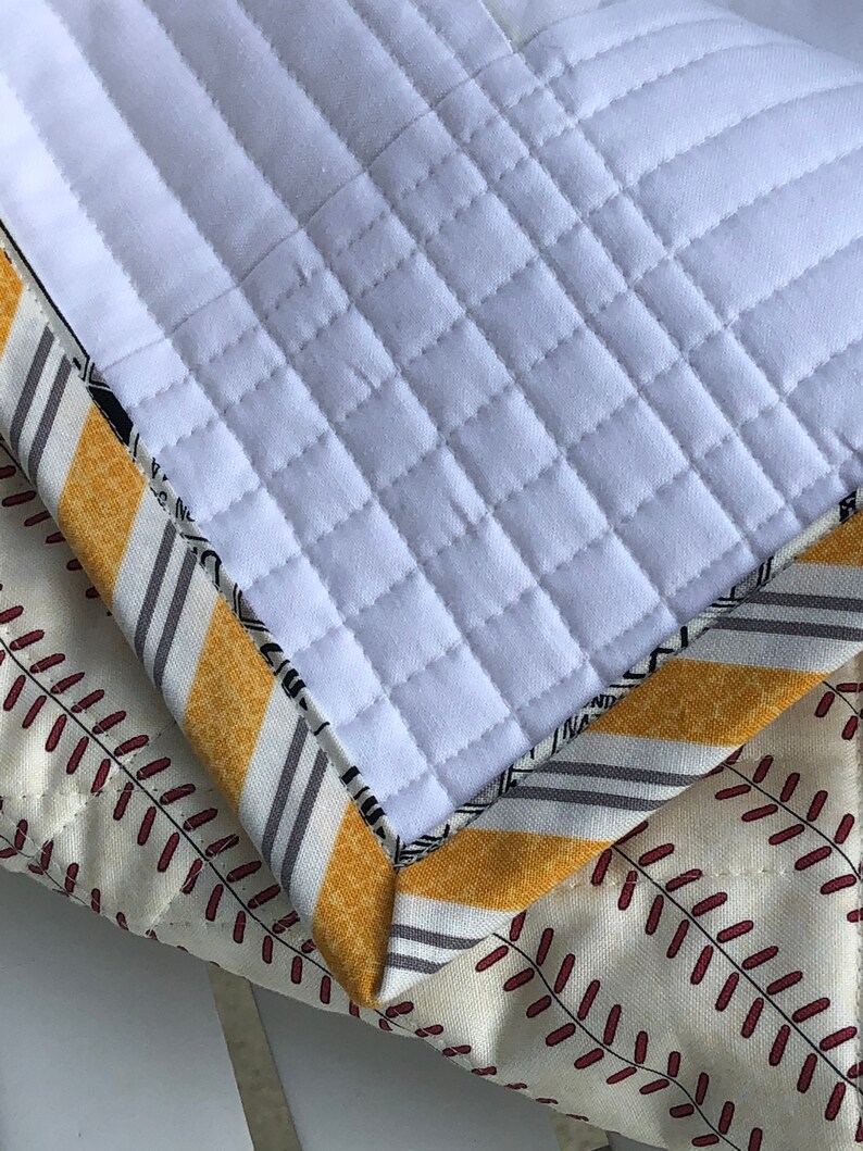 Modern Moda Varsity Sports Patchwork Quilt Handmade Quilt Etsy