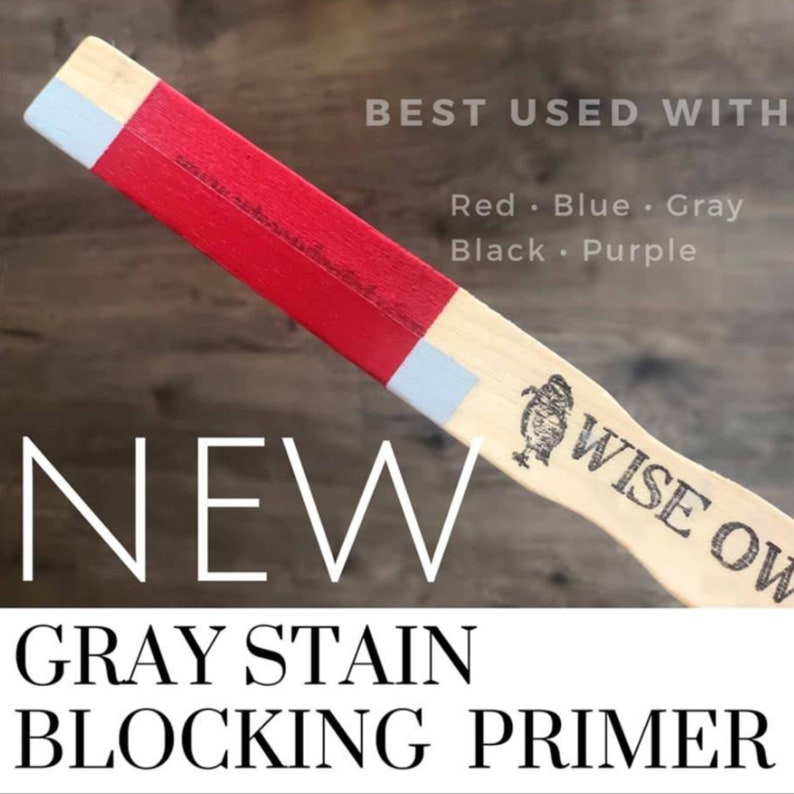 Wise Owl Chalk Synthesis Paint Stain Blocking Primer Quart Etsy