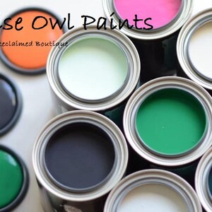 Wise Owl Chalk Synthesis Paint 32 oz Quart Large - Furniture Paint - Acrylic Mineral Blend Paint