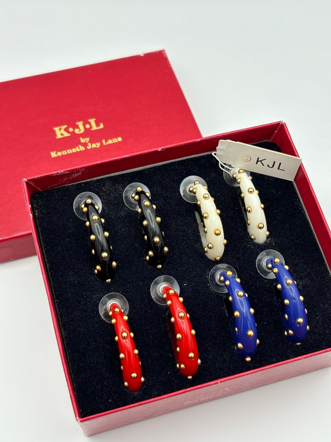 ★VINTAGE HOLLYWOOD★ [Jewelry Case SET] Best Earrings (Choo Amazon.com: HESSAWELL Vintage Stud Earrings for Women Gold