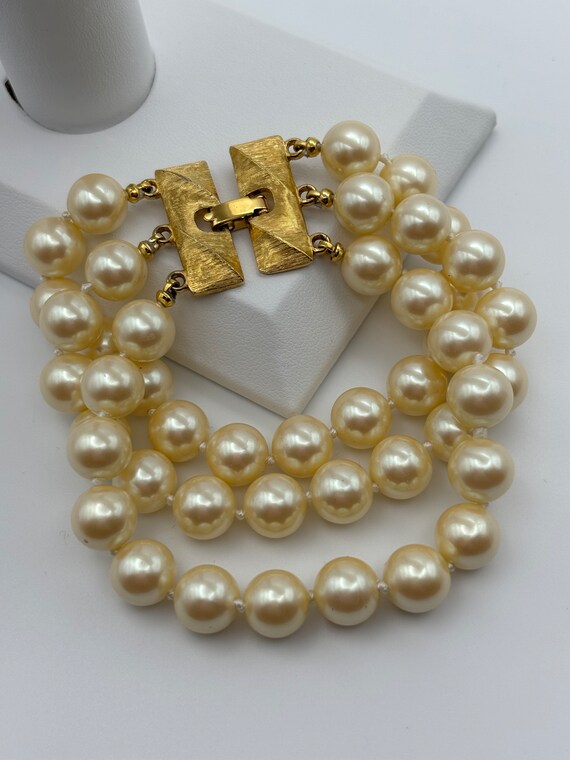 ◆VINTAGE HOLLYWOOD◆ Basic Pearl Bracelet VH24NNBR174M Ziegfeld Collection bracelet of freshwater cultured pearls