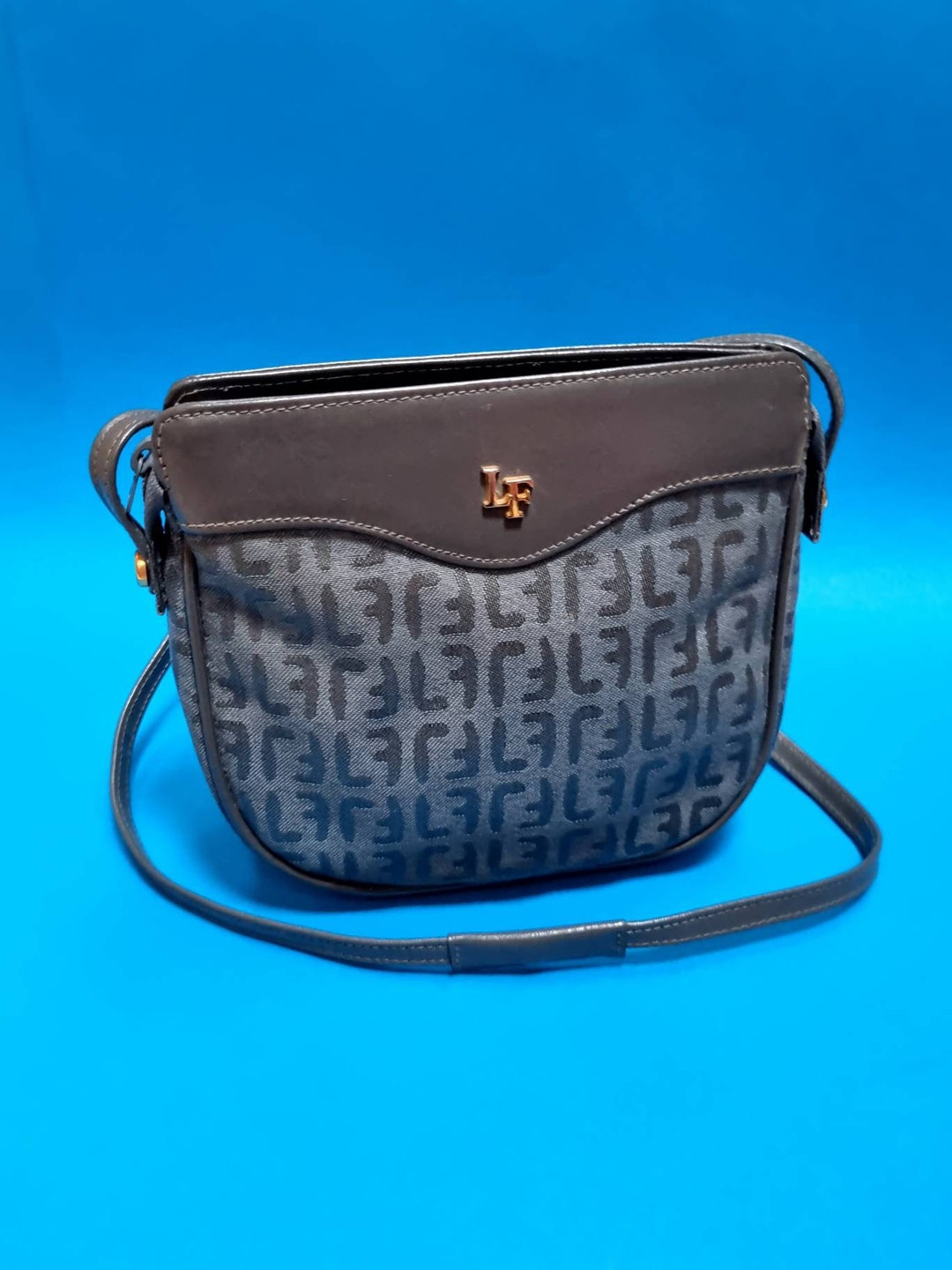 Louis Feraud - Authenticated Handbag - Cloth Grey for Women, Good Condition