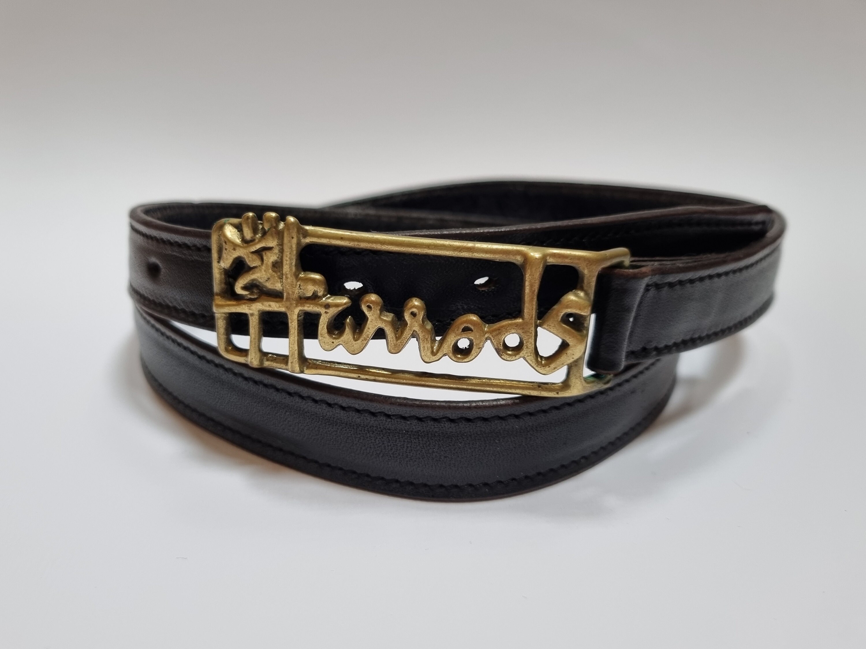 Harrods Leather Belt - Etsy display picture 3