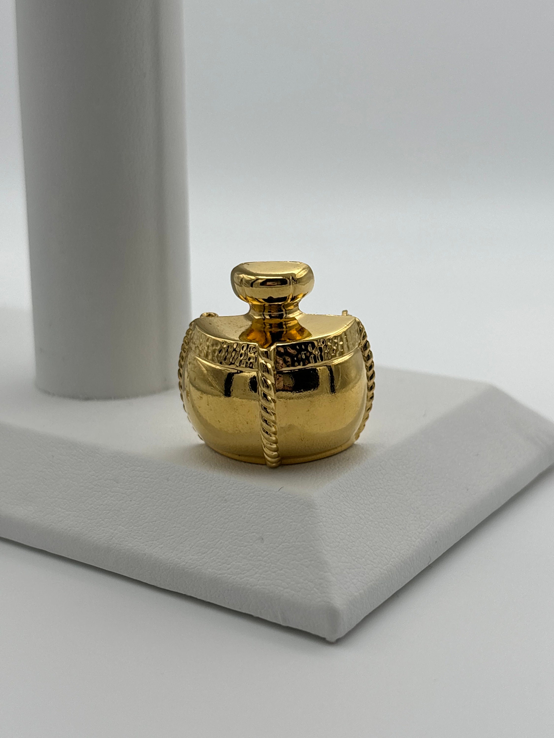 YSL イヴサンローラン シャンパーニュボトルブローチ 香水