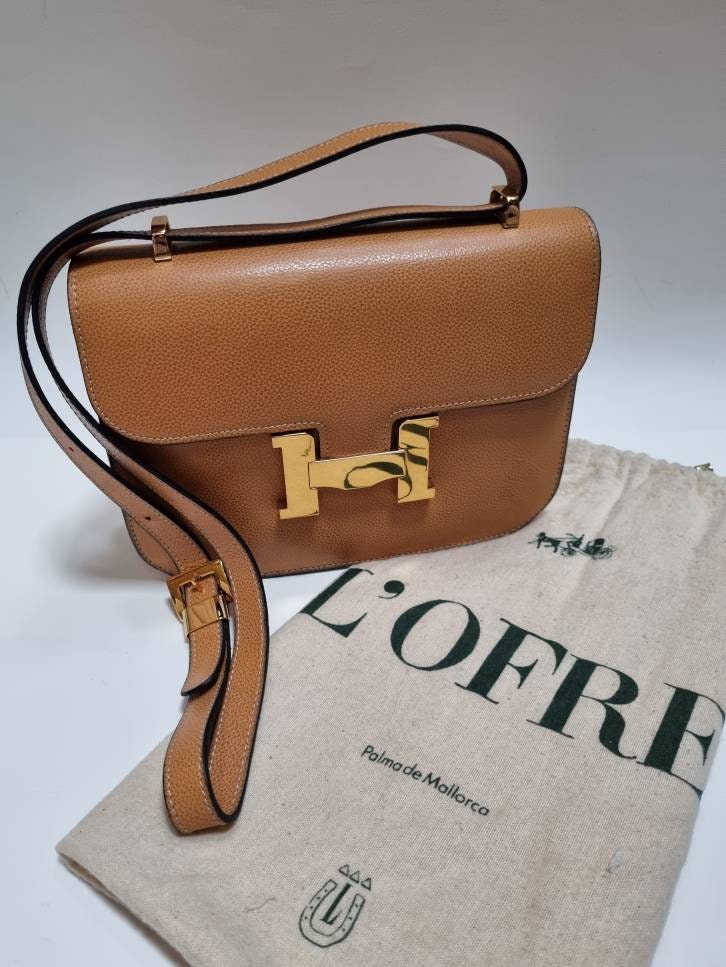 Camel Designer Strap Quilted Crossbody Faux Leather Bag – Forever