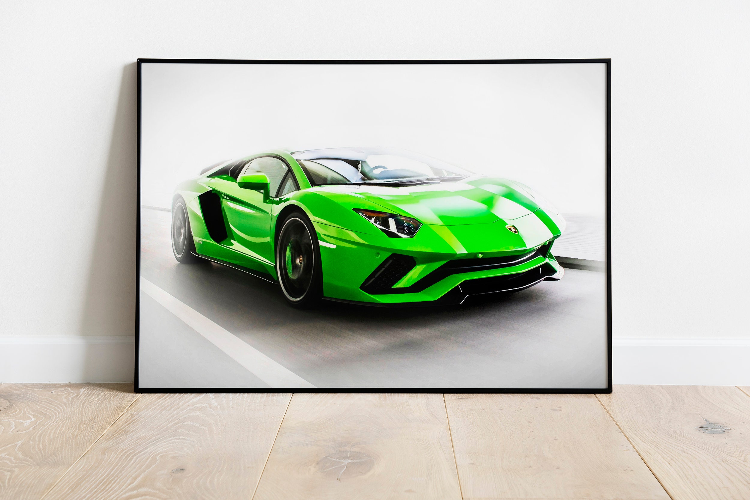 5 SET CARS Prints Fashion CAR Wall Art Car Canvas Car Etsy