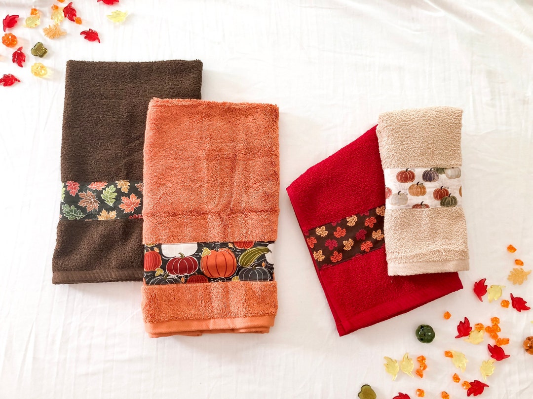 Fall Hand Towels Etsy