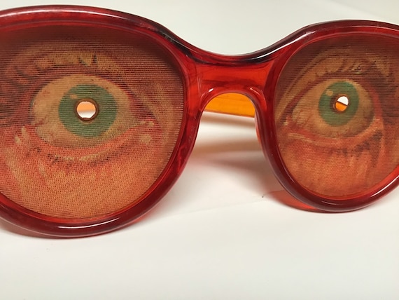 Vintage Var-Vue Novelty Glasses 1950s