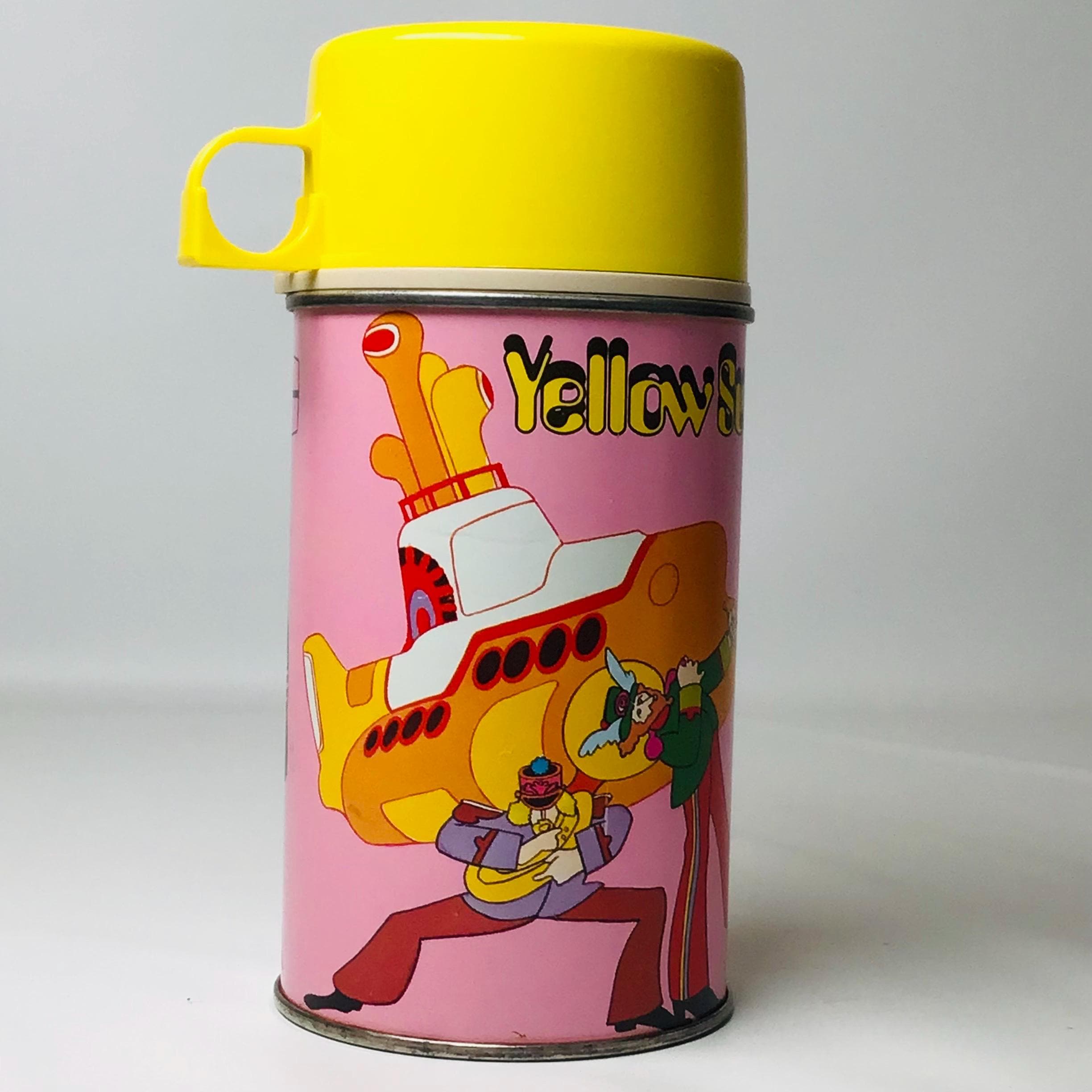 Vintage Beatles Thermos - Etsy