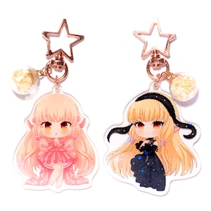 Chobits Acrylic Holographic Keychains