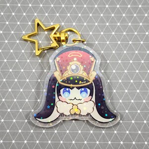 Honkai Star Rail Pom-Pom Acrylic Charm Keychain