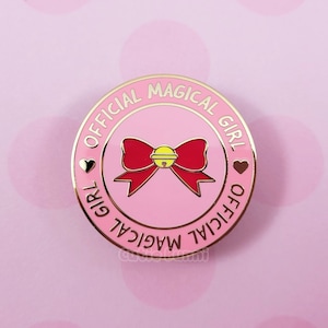 Magical Girl Bow Bell Enamel Pin