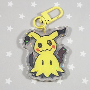 Mimikyu Acrylic Charm Keychain