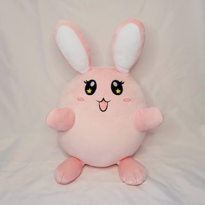 Peluche coniglietto rosa / Coniglio di peluche