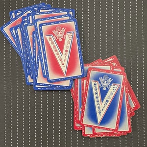 Set of 6 New Playing Cards With Statue of Liberty. Patriotic