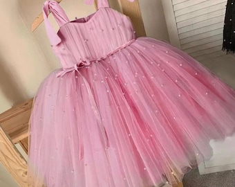 Baby Girl 1st Birthday Outfit, Baby Girl Clothes, Baby Girl Party Dress, Baby Girl Tulle Dress, Baby Girl Dress, Baby Girl Costume