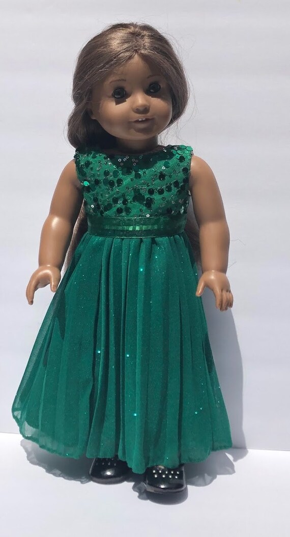 sparkling green dress