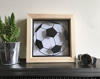 Gift for Boy / Art for Kids Room / Kids Birthday / Soccer Fan / Football / Nusery Print / Kindergarten Art / Prints for Kids Room / FRAMED