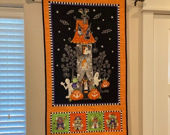 Quilted Halloween Wall Hanging
