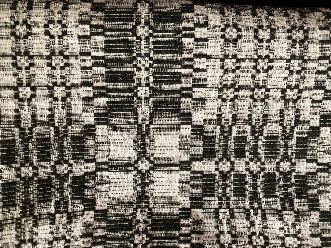 Antique Lithuanian Handwoven Wool Blanket Etsy