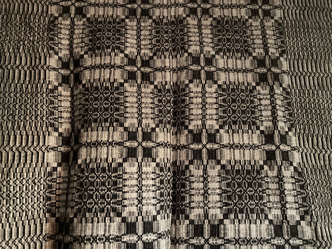 Antique Lithuanian Handwoven Wool Blanket Etsy Denmark