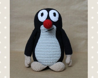 Mole amigurumi PATTERN mole crochet tutorial mole crochet pattern amigurumi little mole cartoon krtek