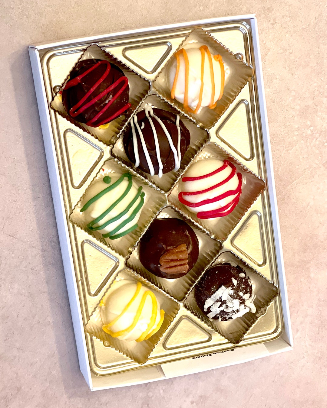 Sampler Pack of Liqueur Bonbon Truffles Etsy
