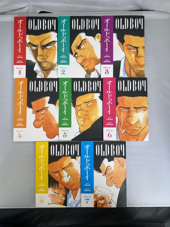 Manga Comic Oldboy Garon Tsuchiga Nobuaki Minegishi Volume 1 8 Etsy