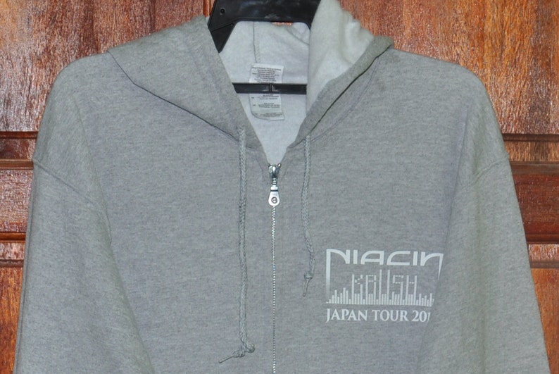 Vintage Niacin Billy Sheehan John Novello and Dennis Chambers With signed Gray Saiz Large