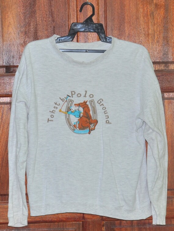 vintage polo crewneck