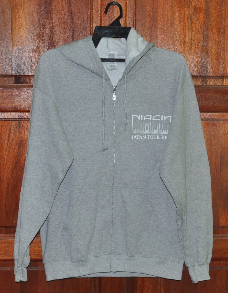 Vintage Niacin Billy Sheehan John Novello and Dennis Chambers With signed Gray Saiz Large