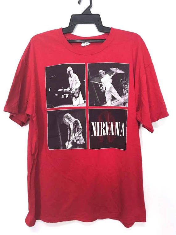 red nirvana shirt