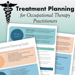 Treatment Planning for Occupational Therapist Practitioners, cota, occupational therapy, SMART goals, abcde goals, OTA Treatment Planning