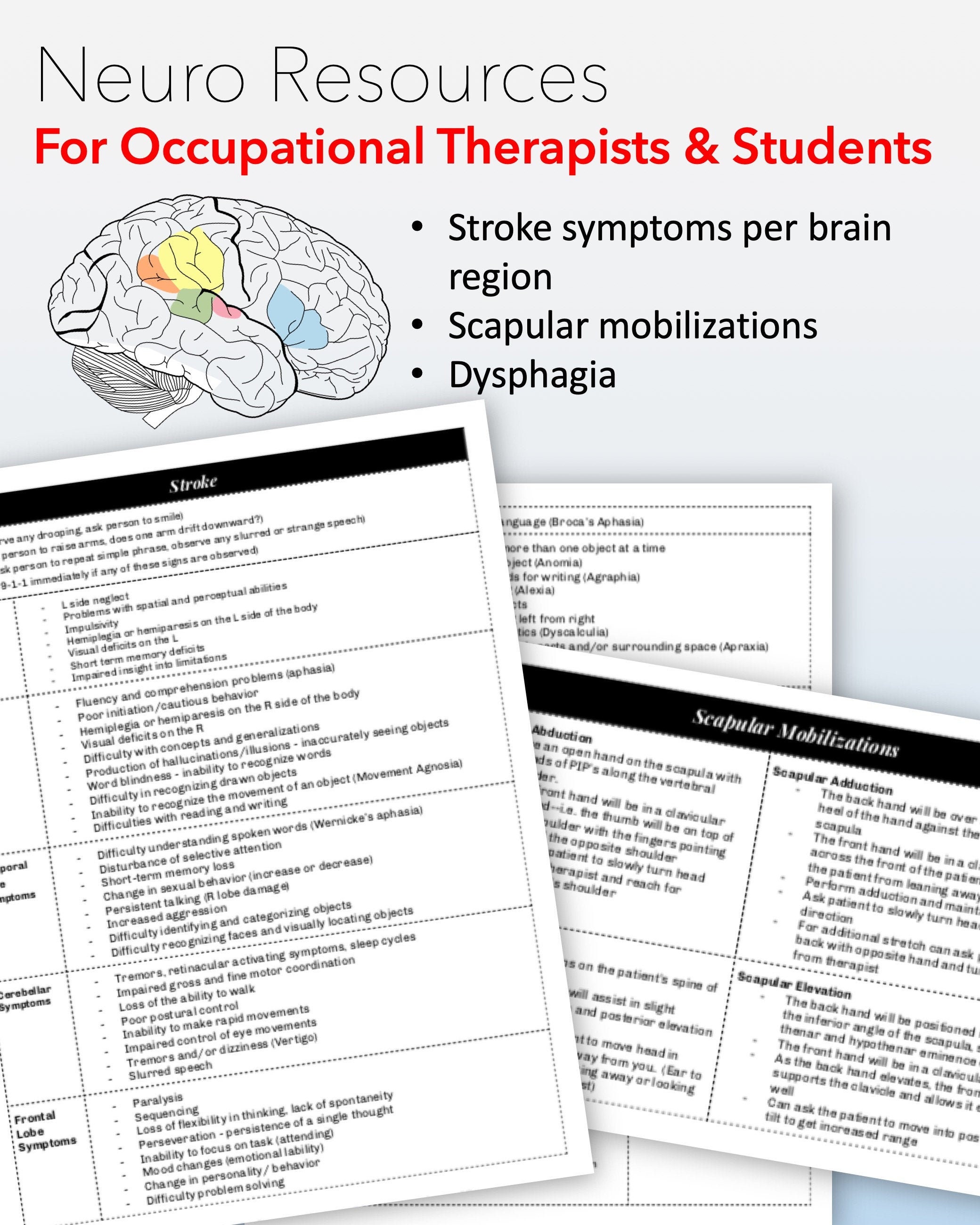 cva case study occupational therapy