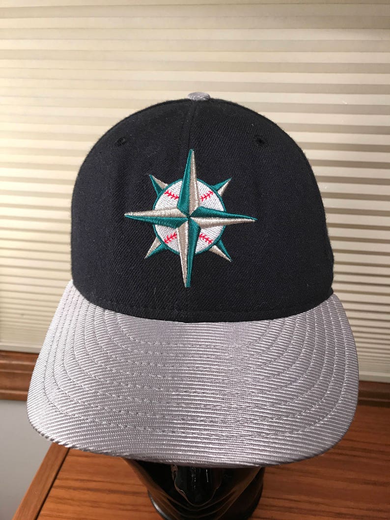 mariners fitted hat