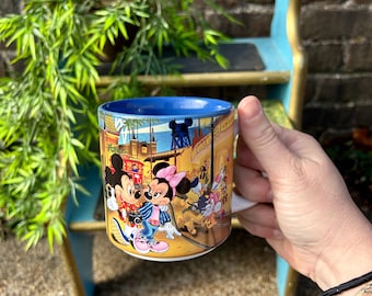 Taza vintage de Mickey y Minnie Mouse de Disney de MGM