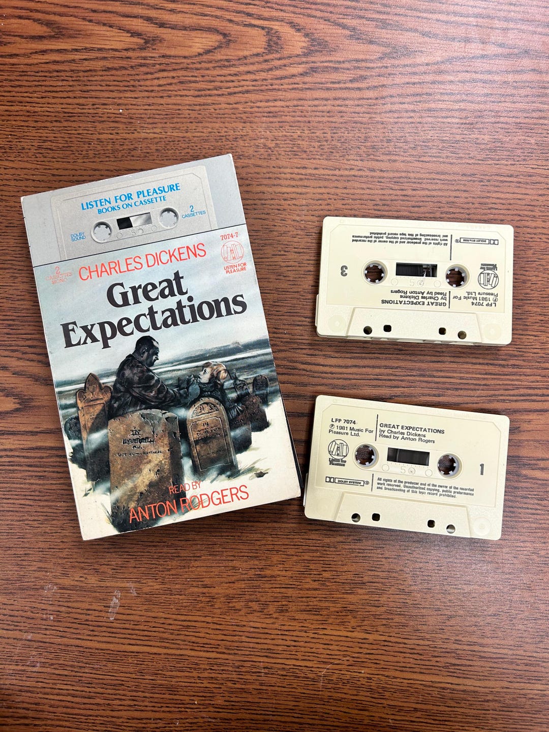 Vintage Great Expectations Cassette Set Audio Book Dickens - Etsy