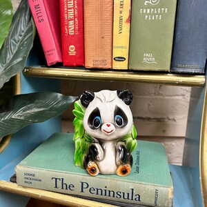 Vintage Kitschy Panda Serviettenhalter Made in Japan