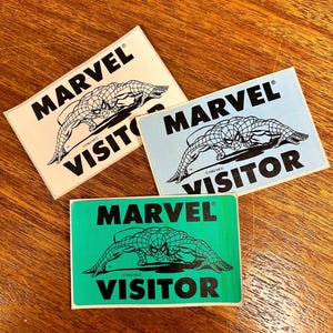 Marvel Comics Besucher-Badge, 1982