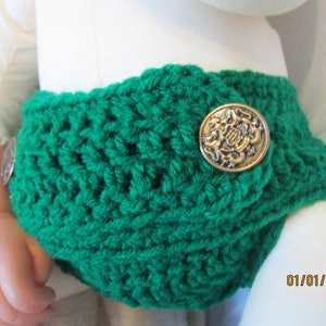 St. Patrick's Day Leprechaun Hat and Diaper Cover with Gold buckle-Costume GREAT PHOTO PROP image 3