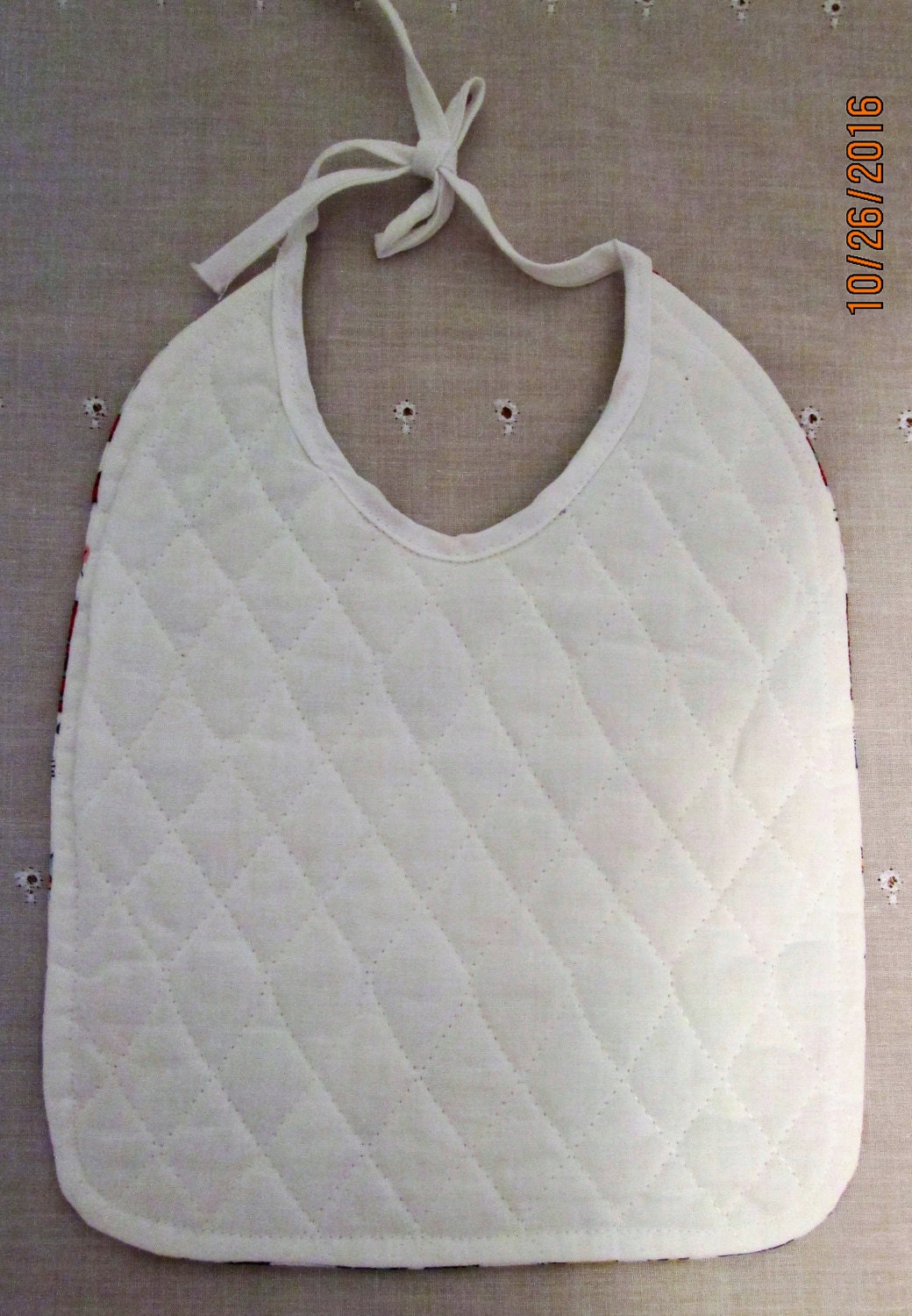 Satin Bib - Christmas main image 0
