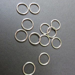1/2&quot;(12mm)-Silver Metal Rings,Bra Strap Adjuster,Making,Lingerie Sewing,Swimwear,Nickel Free,Buckle,Metal,Slides,Swimsuit,Tops,Bikini,Corset