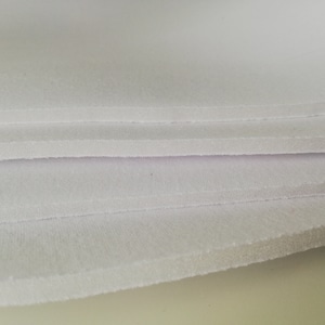 White Sew Bra Foam 1/5&quot;(5mm)thick 100% Polylaminate,Cotton jersey, Bra Making,Swimwear,Cups,DIY,Lingerie Sewing,Stretch,Cut,Fabric,Top,Dress