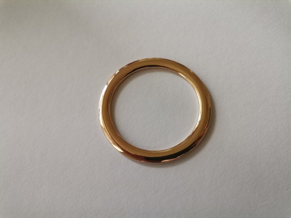 1 5/8 40mm Light Gold Rings Premium Jewelry Quality Bra Adjusters 40mm Bra  Making Bramaking