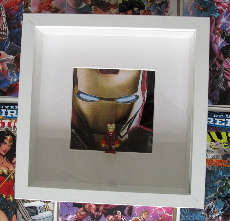 Lego Ironman Frame Gifts Minifigures Image 0