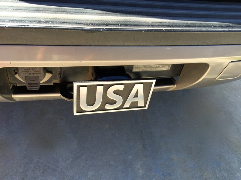 USA Trailer Hitch Cover Aluminum Casting Etsy